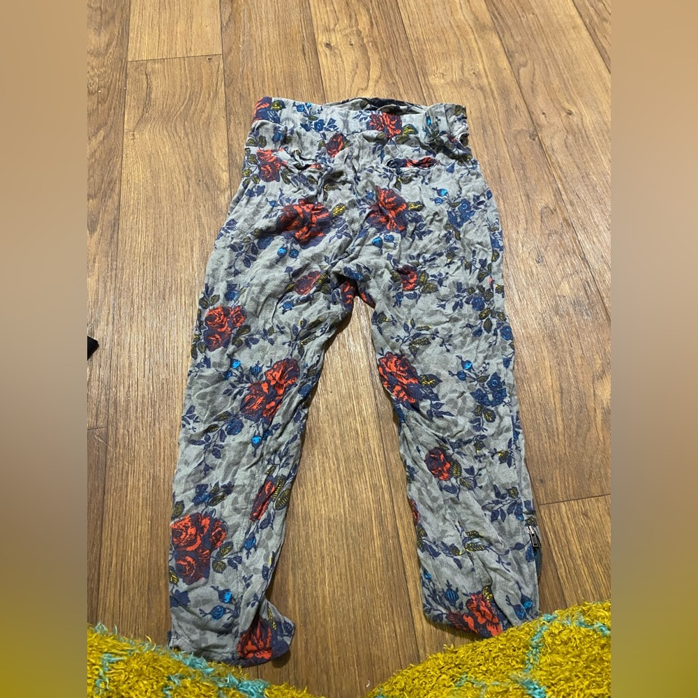 FREE PEOPLE floral loose pants